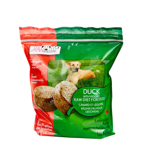 57g Boneless Duck Mini Patties for Dogs (5PK Pouch)